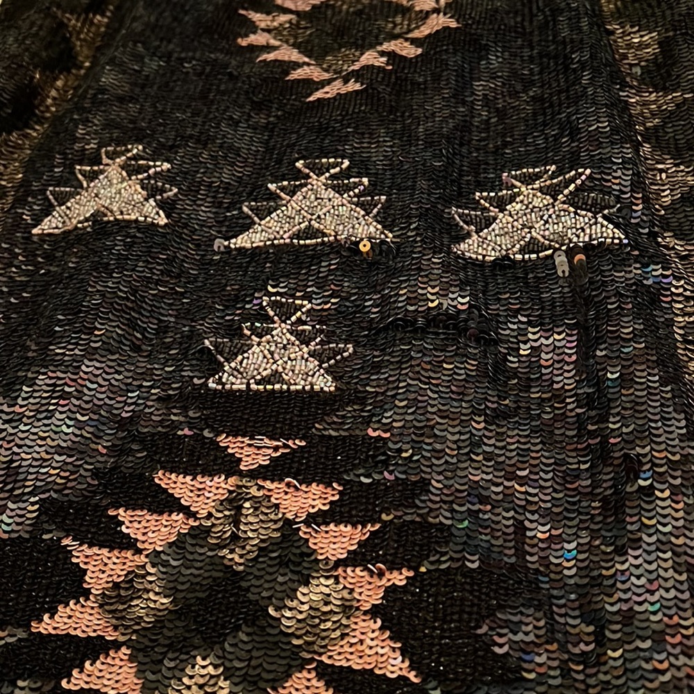 All saints hand embellished sparkle dress - Picture 2 of 5